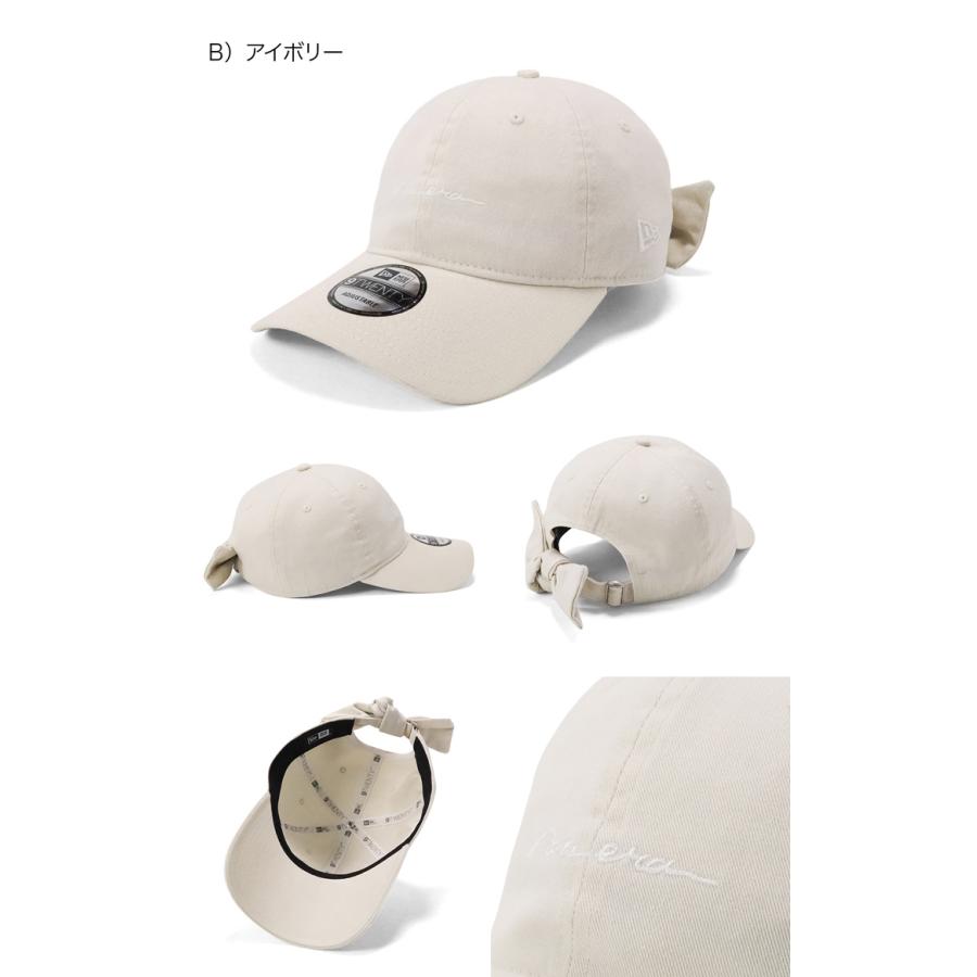9TWENTY リボンストラップ　ニューエラ　キャップ　ベージュ Amazon.co.jp: ニューエラ(new era) ニューエラレディース