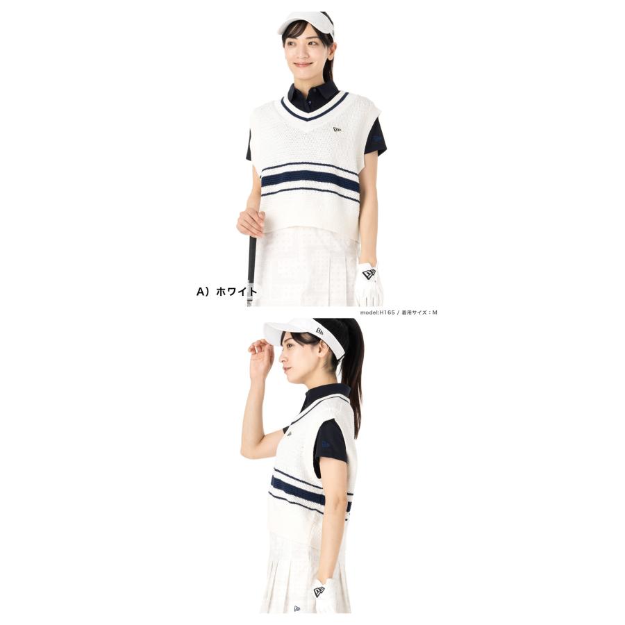 NEW ERA（ニューエラ） ゴルフ レディース ニットベスト : ONSPOTZ