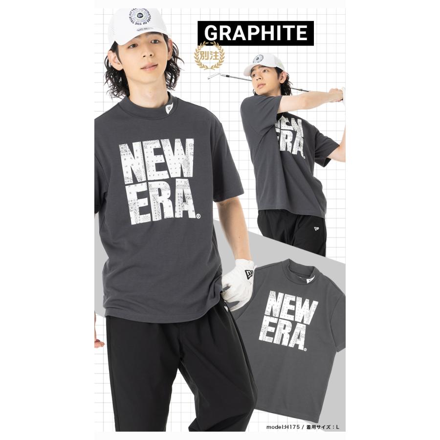 NEW ERA / ニューエラ ゴルフ ミドルネック 半袖Tシャツ サイズ L NEW ERA ニューエラ ゴルフ ミッドネック半袖Tシャツ ONSPOTZ
