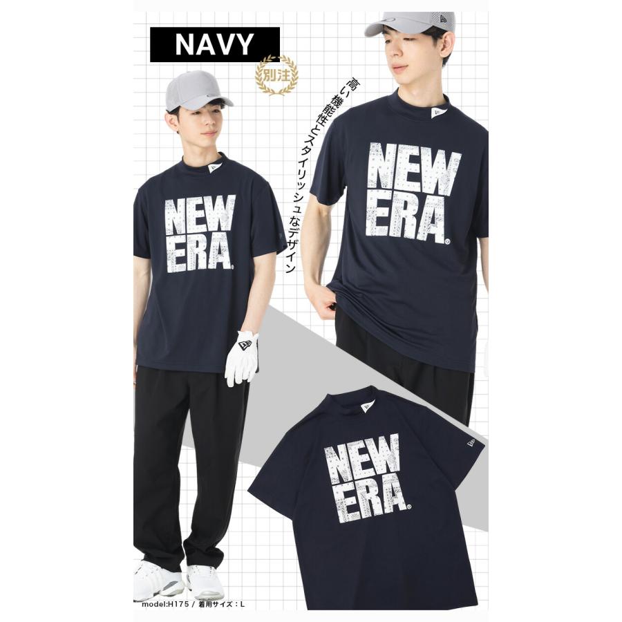 NEW ERA ニューエラ ゴルフ ミッドネック半袖Tシャツ ONSPOTZ