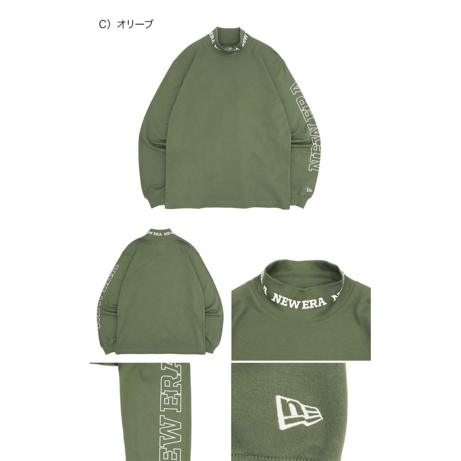 【新品】ニューエラ／ハイネック／モックネック NEW ERA ニューエラゴルフ 長袖Tシャツ ハイネック あったかT