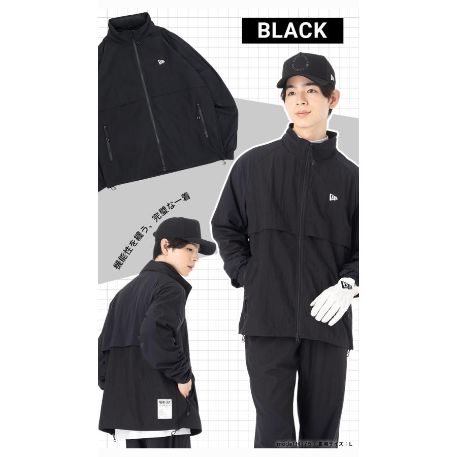 NEW ERA ニューエラゴルフ ウィンドジャケット 風除け ナイロン