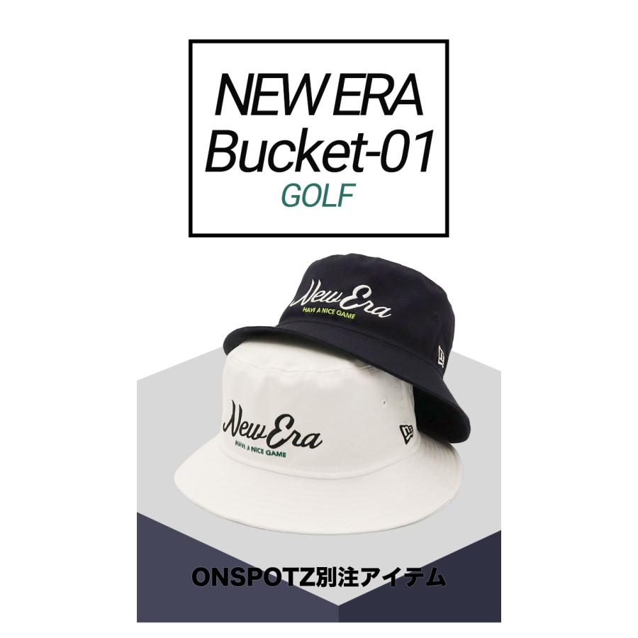 NEW ERA（ニューエラ） ゴルフ バケットハット ONSPOTZ別注 : ONSPOTZ