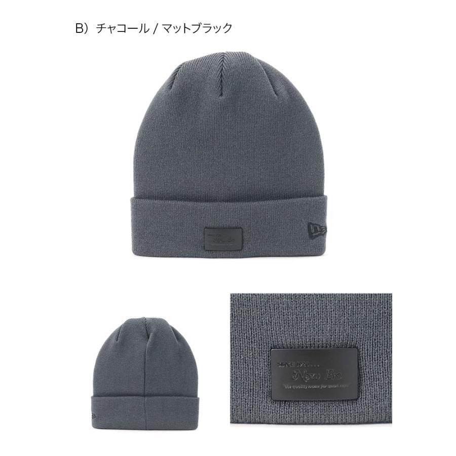 NEW ERA ニューエラ ニット帽 メタルプレート ONSPOTZ別注 NEW ERA ニューエラ ニット帽 メタルプレート ONSPOTZ別注