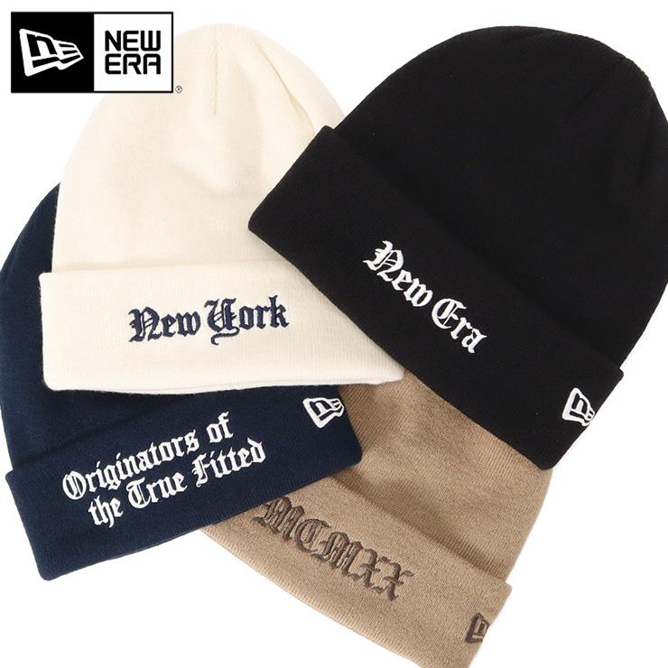 NEW ERA（ニューエラ） ニット帽 カフニット オールドイングリッシュ