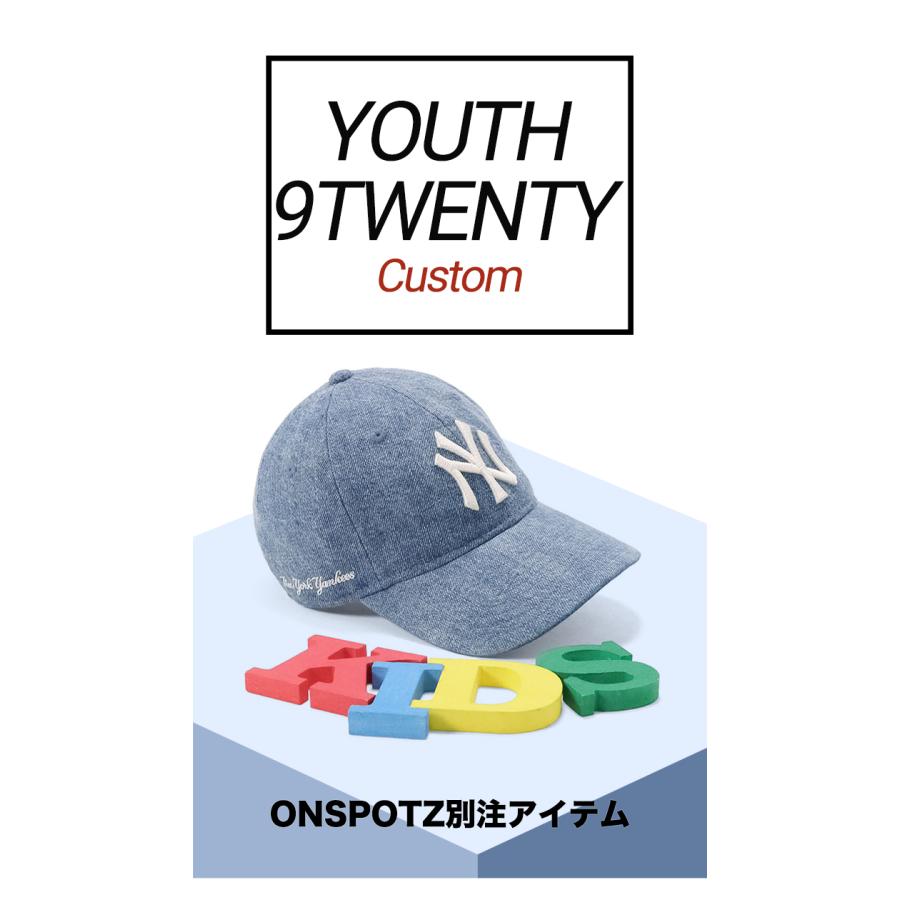 NEW ERA ニューエラ キッズキャップ デニムヤンキース ONSPOTZ