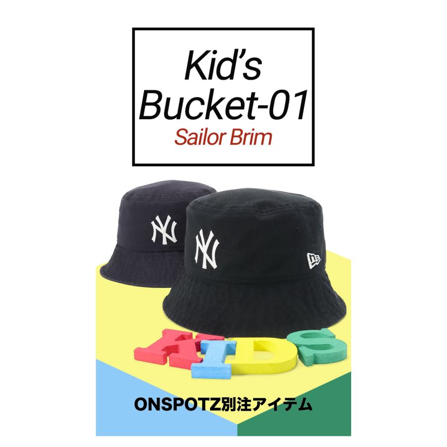 NEW ERA（ニューエラ） キッズ バケットハット ニューヨークヤンキース