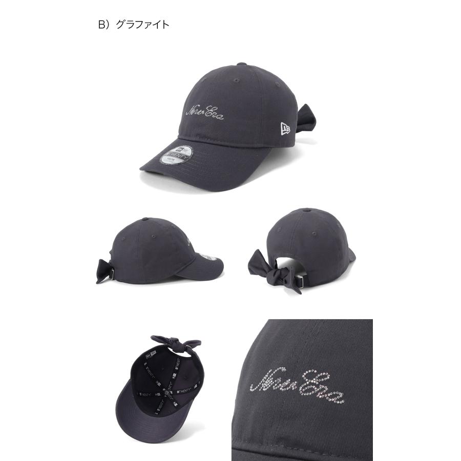 s*n様 【3点セットラインストーン未使用タグ付き】 New Era キャップ NEW ERA（ニューエラ） ニューエラキッズ リボンキャップ ライン