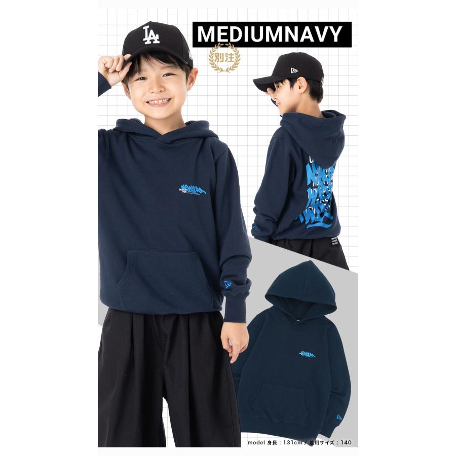 NEW ERA（ニューエラ） ニューエラキッズ 長袖パーカー グラフィティ