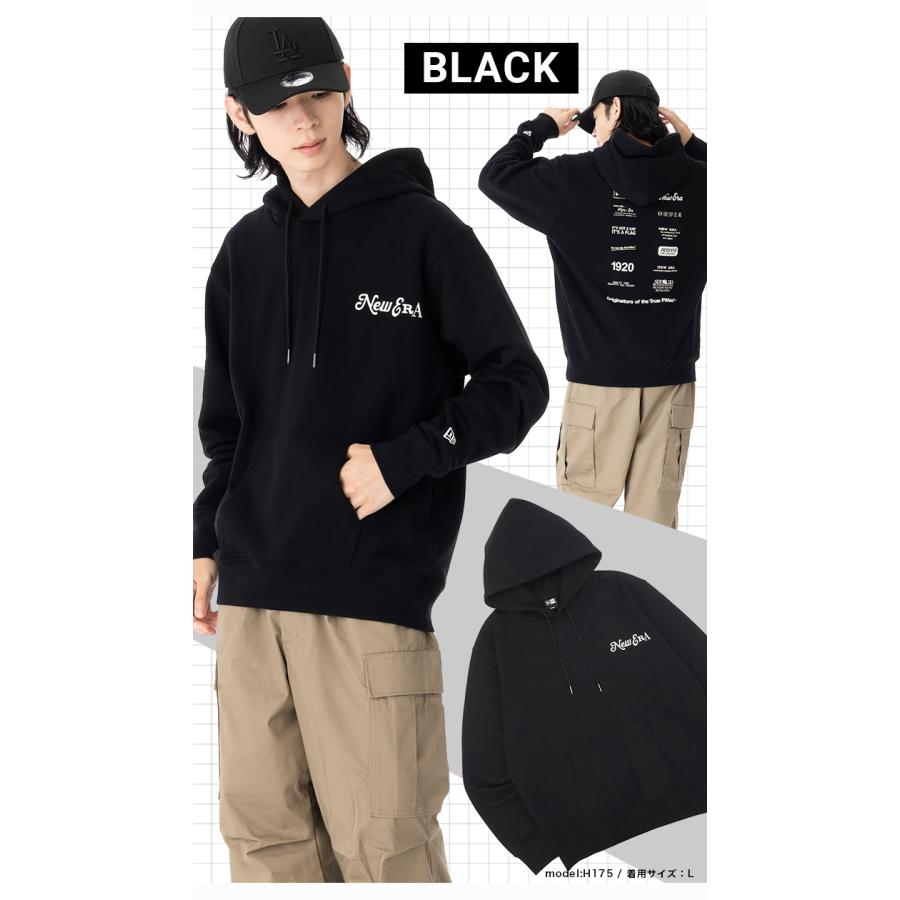 NEW ERA（ニューエラ） スウェットパーカー アーカイブミックスロゴ