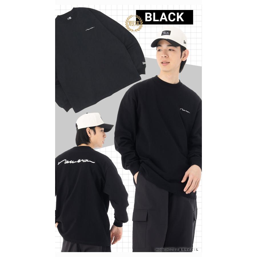 NEW ERA（ニューエラ） ニューエラ長袖Tシャツ ロンT 手書き風ロゴ