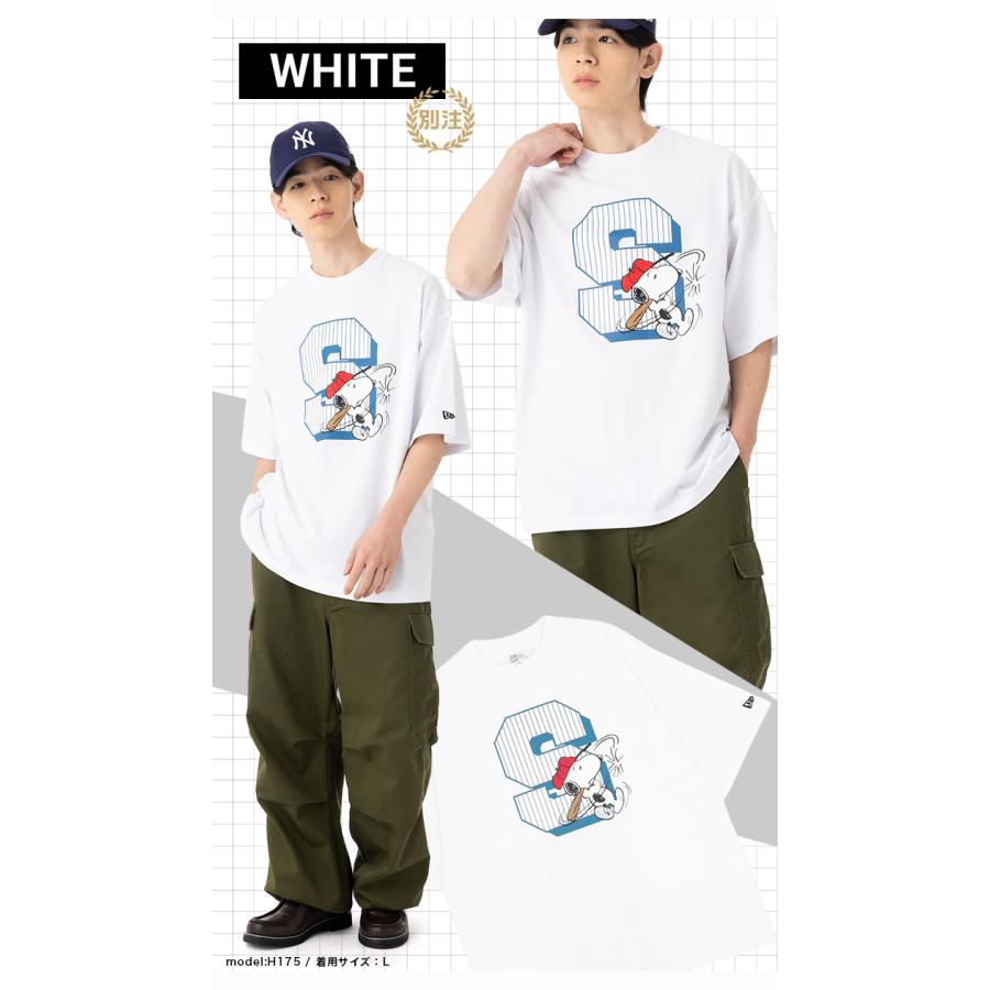 NEW ERA（ニューエラ） 半袖Tシャツ ピーナッツスヌーピーコラボ