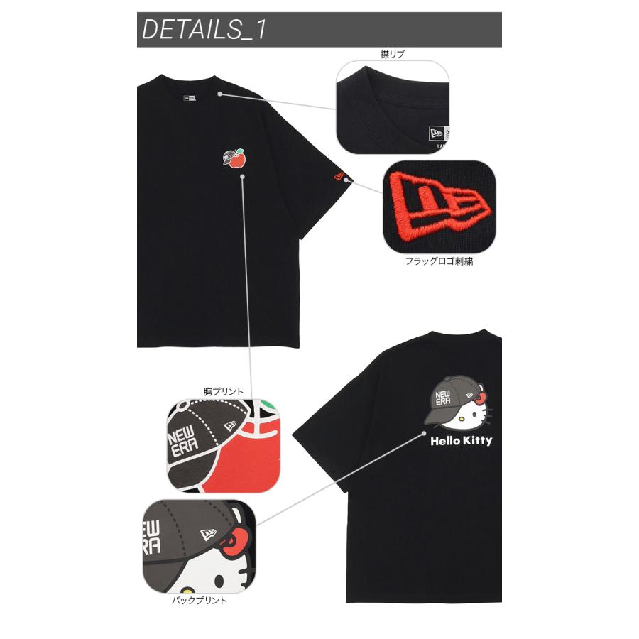 NEW ERA ニューエラ 半袖Tシャツ オーバーサイズ ハローキティ NEW ERA ニューエラ 半袖Tシャツ オーバーサイズ ハローキティ