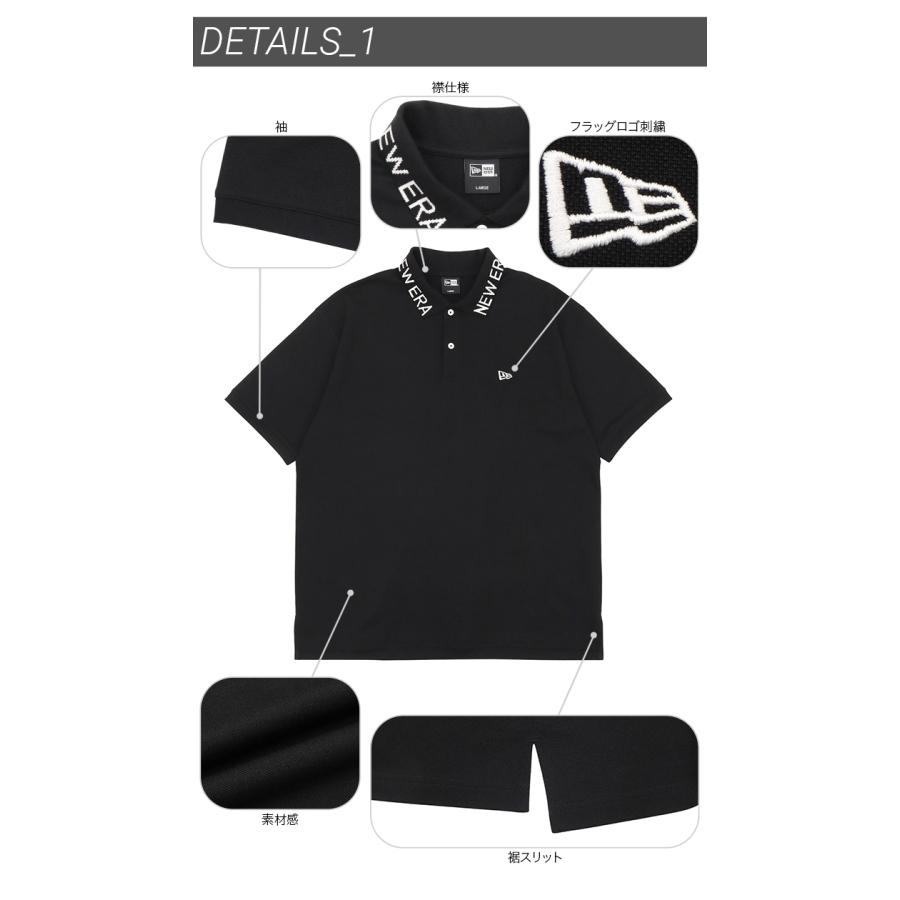 ひろち　XL　jpn XXLサイズ NEW ERA（ニューエラ） 半袖ポロシャツ オーバーサイズ コットン