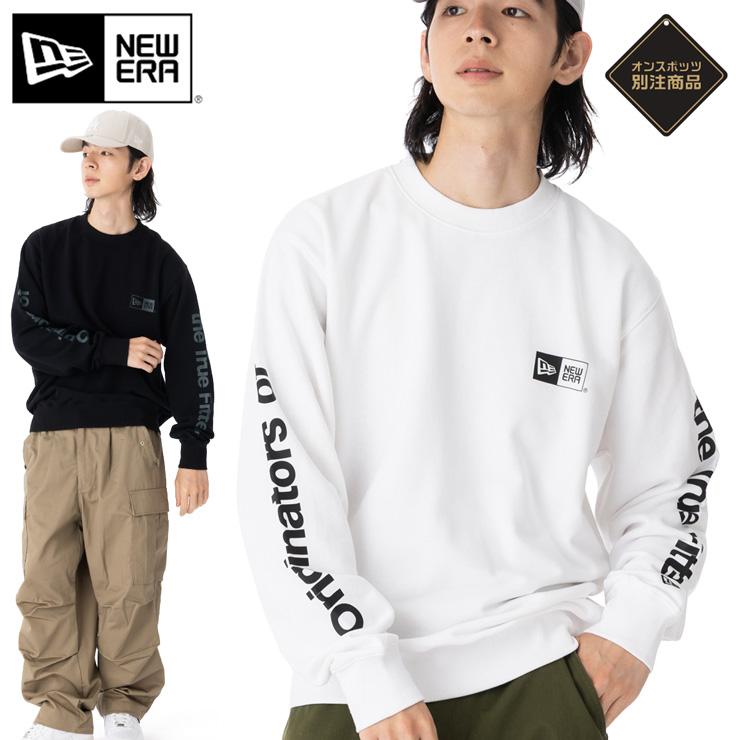 NEW ERA（ニューエラ） クルーネックスウェット ボックスロゴ ONSPOTZ