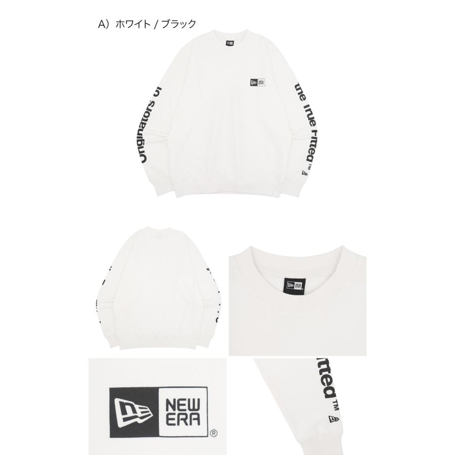 NEW ERA（ニューエラ） クルーネックスウェット ボックスロゴ ONSPOTZ