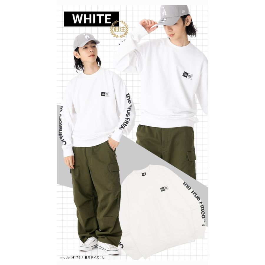 NEW ERA（ニューエラ） クルーネックスウェット ボックスロゴ ONSPOTZ