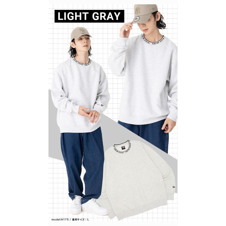 NEW ERA（ニューエラ） オーバーサイズ スウェットトレーナー 襟ぐり