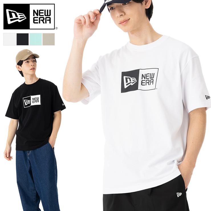 NEW ERA（ニューエラ） 半袖Tシャツ ボックスロゴ コットン : ONSPOTZ
