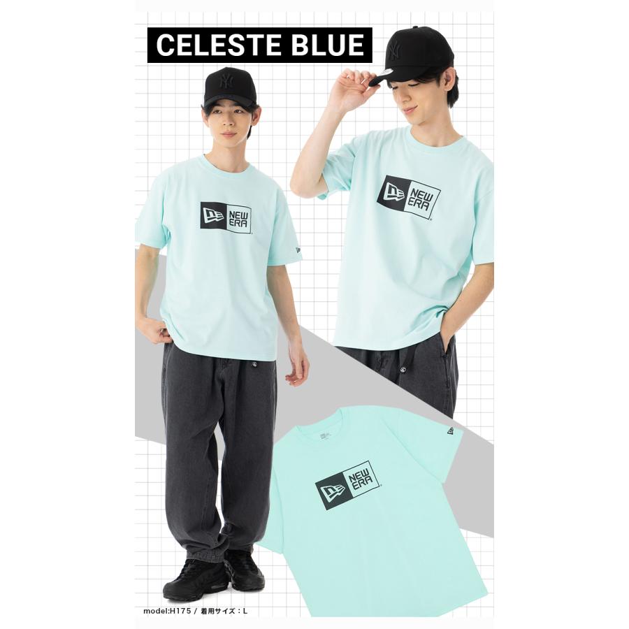 NEW ERA（ニューエラ） 半袖Tシャツ ボックスロゴ コットン : ONSPOTZ
