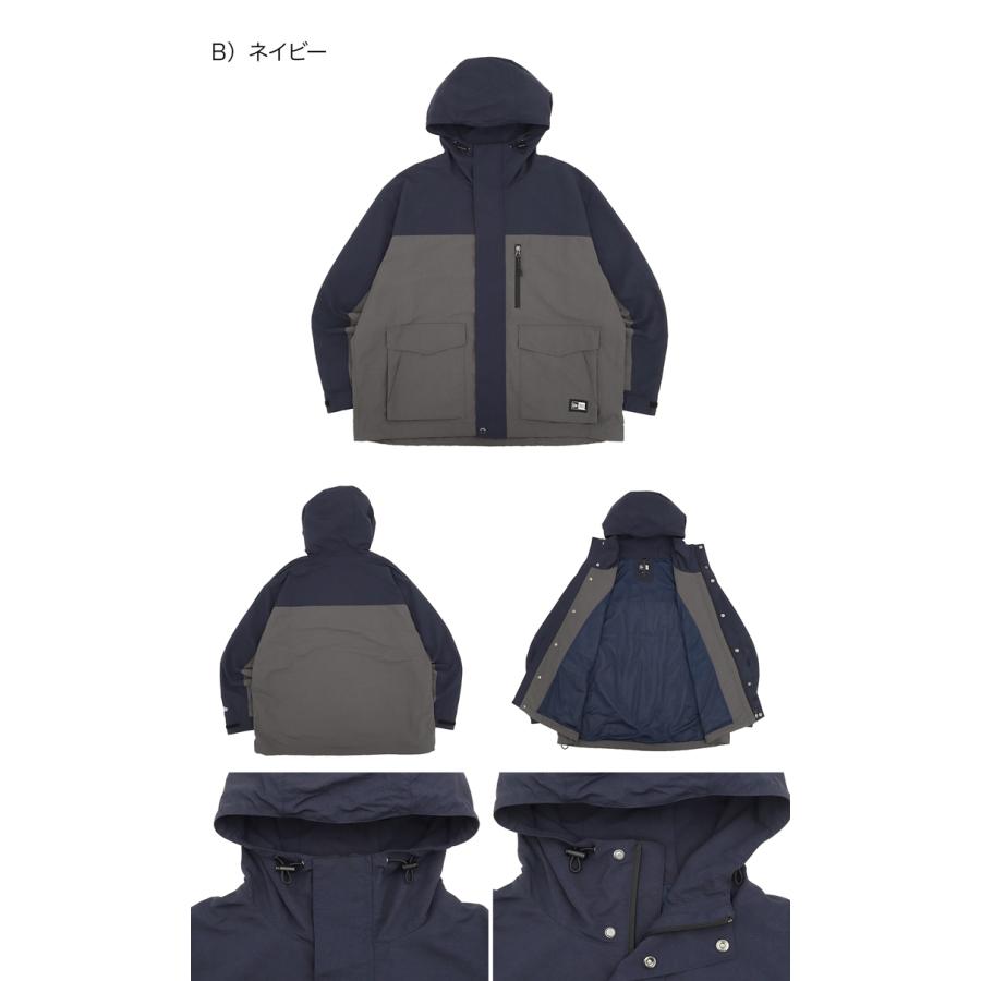NEW ERA（ニューエラ） マウンテンパーカー ボックスロゴ コットン