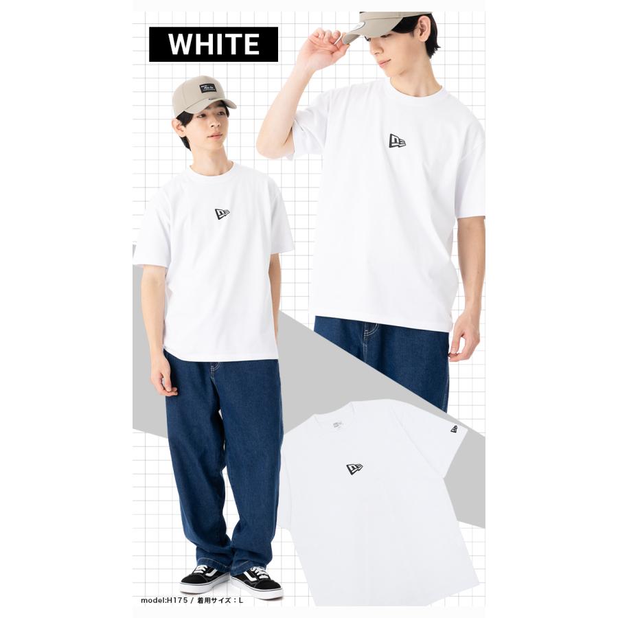 NEW ERA（ニューエラ） 半袖Tシャツ コットン フラッグロゴ : ONSPOTZ
