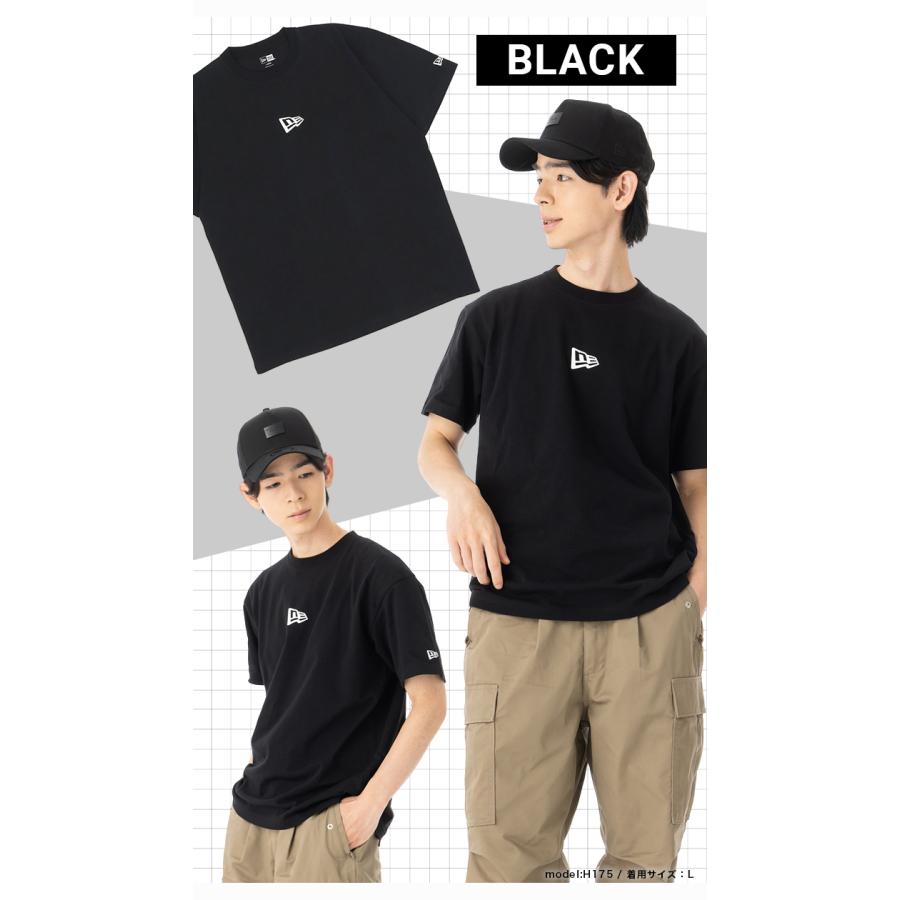NEW ERA（ニューエラ） 半袖Tシャツ コットン フラッグロゴ : ONSPOTZ