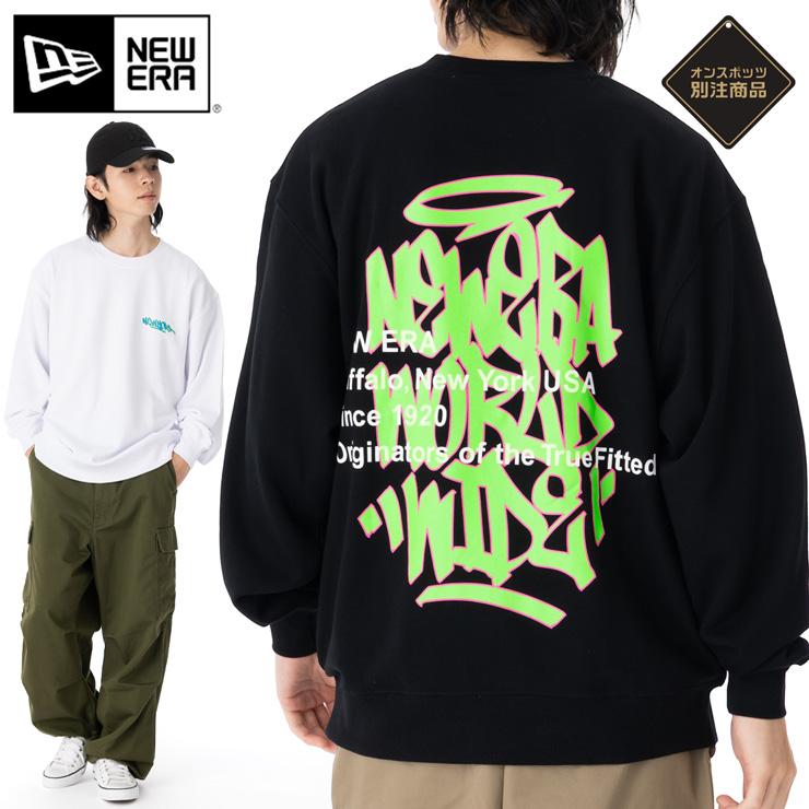 NEW ERA（ニューエラ） スウェット グラフィティロゴ ONSPOTZ別注