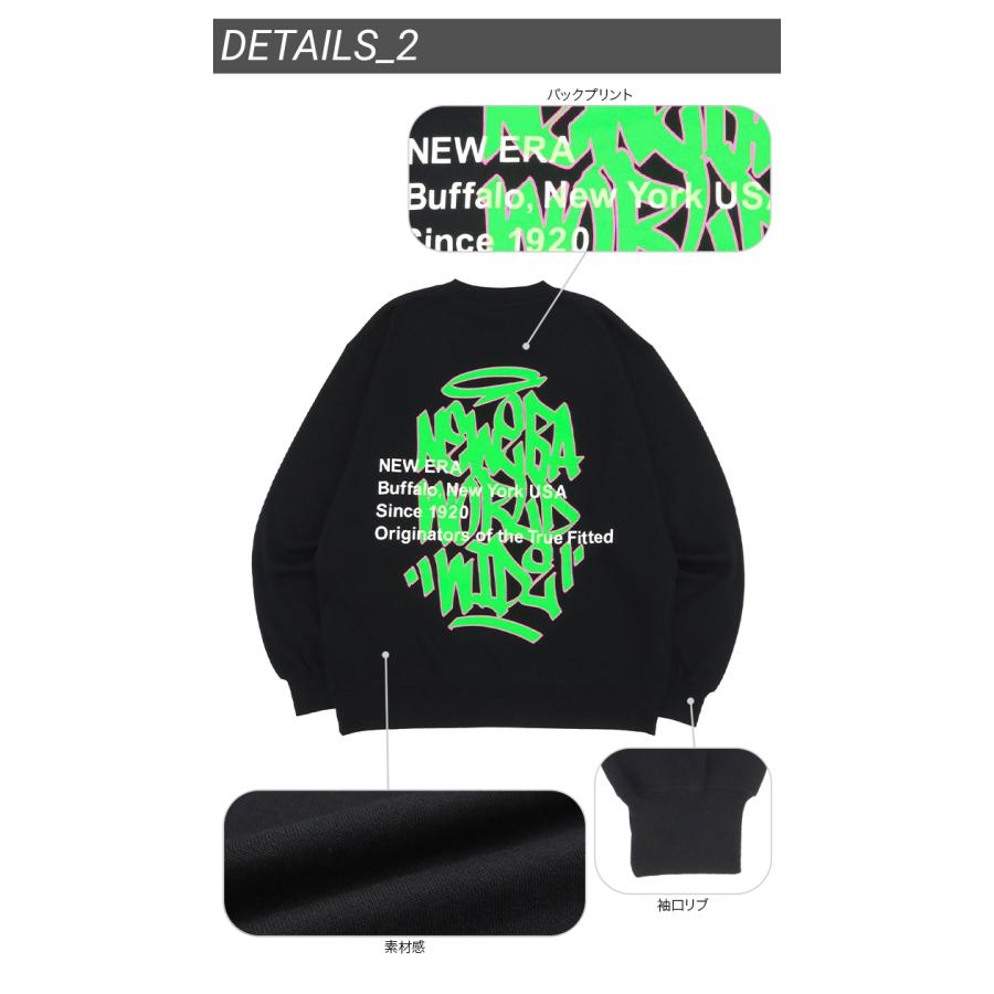 NEW ERA（ニューエラ） スウェット グラフィティロゴ ONSPOTZ別注