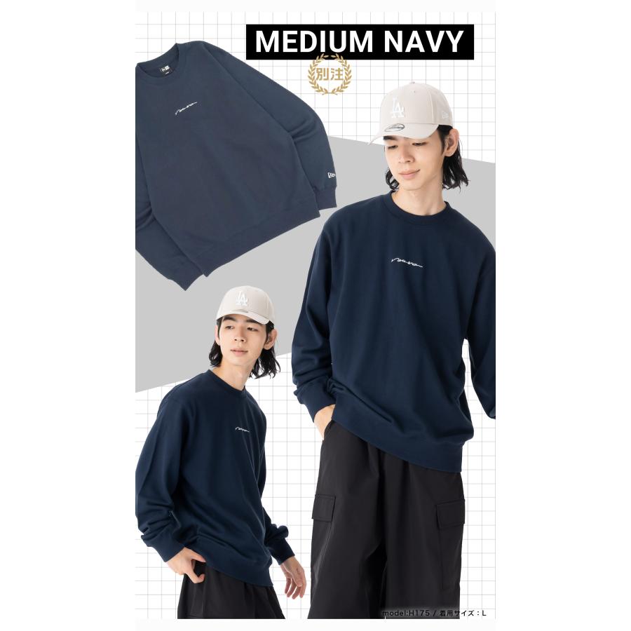 NEW ERA（ニューエラ） スウェット 手書き風ロゴ ONSPOTZ別注
