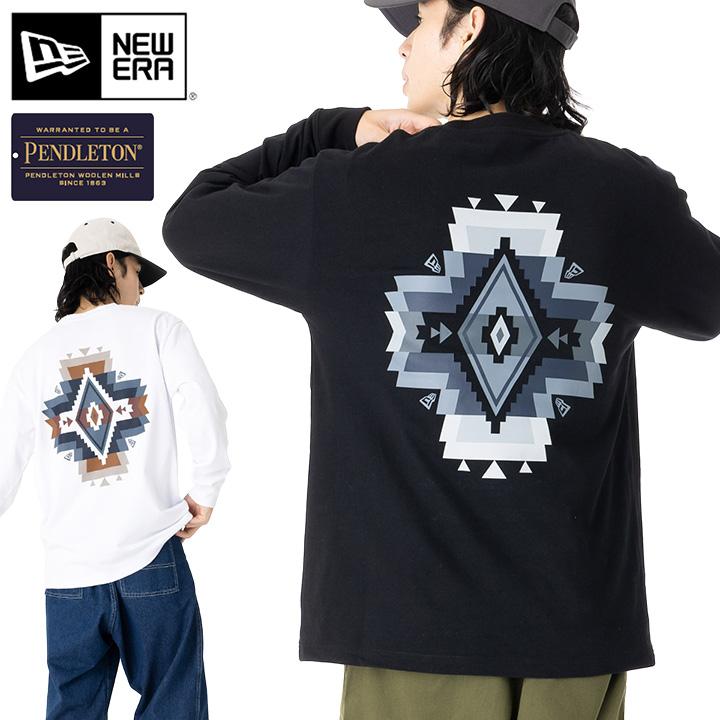 NEW ERA ニューエラ 長袖Tシャツ ペンドルトンコラボ ロンT