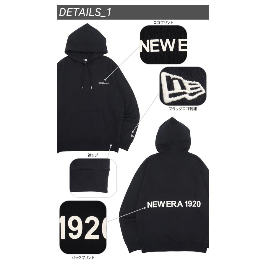 NEW ERA（ニューエラ） スウェットパーカー オリジナルロゴ コットン