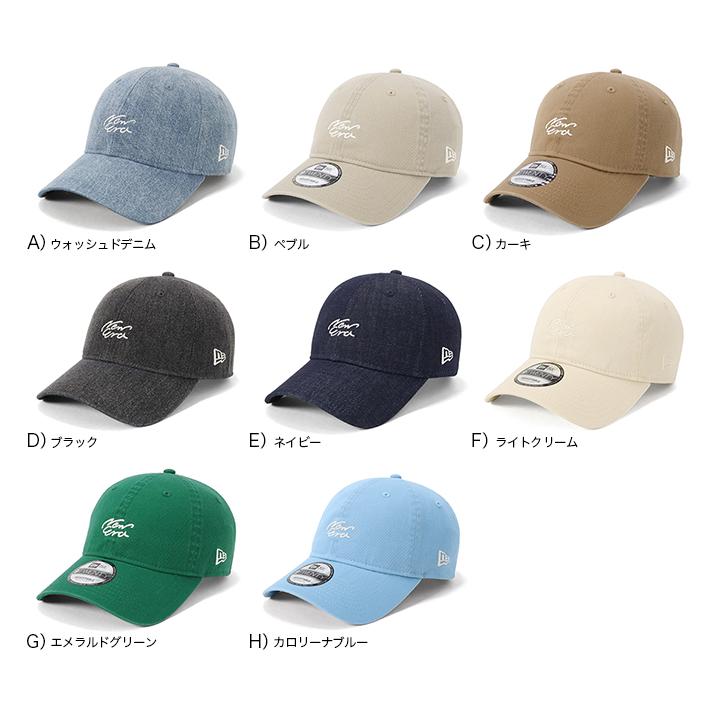 NEW ERA ニューエラ キャップ 9TWENTY 手書き風ロゴ : ONSPOTZ