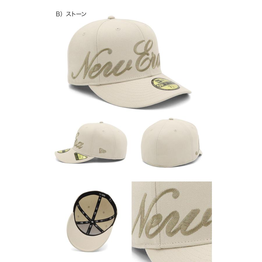 NEW ERA ニューエラキャップ PRE-CURVED59FIFTY スクリプトロゴ