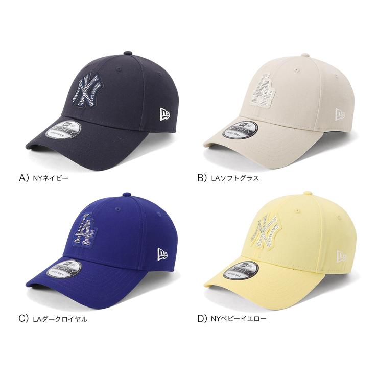 New Era 9FORTY ニューヨークヤンキース　ラインストーン　r ニューエラ キャップ 9FORTY A-Frame トラッカー Rhinestone