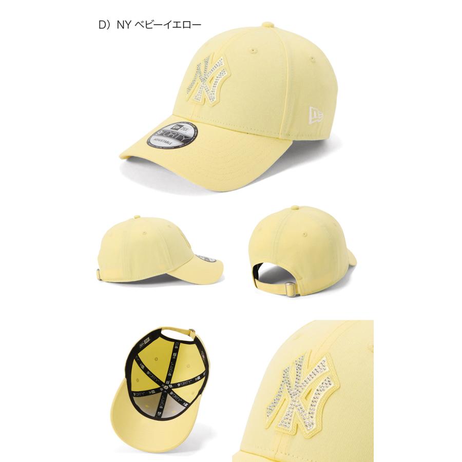 NEW ERA ニューエラキャップ 9FORTY MLB ラインストーン