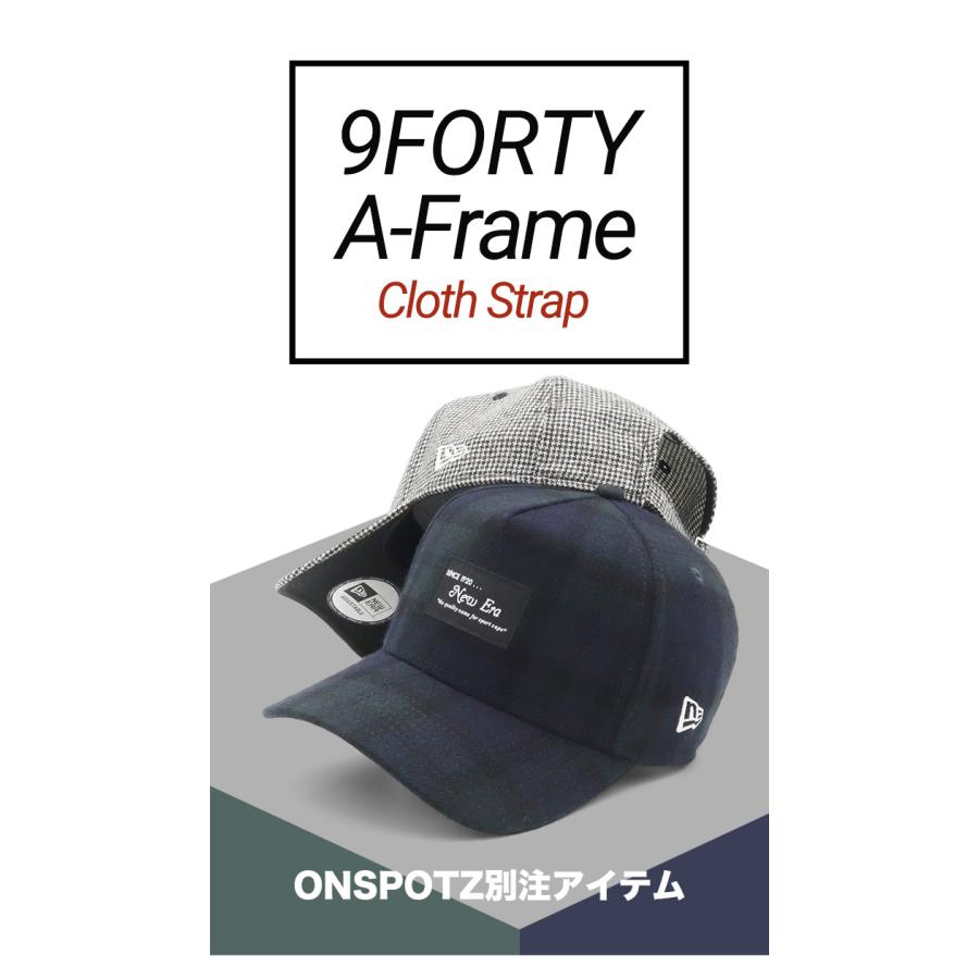 NEW ERA（ニューエラ） ニューエラキャップ 9FORTYA-FRAME チェック柄