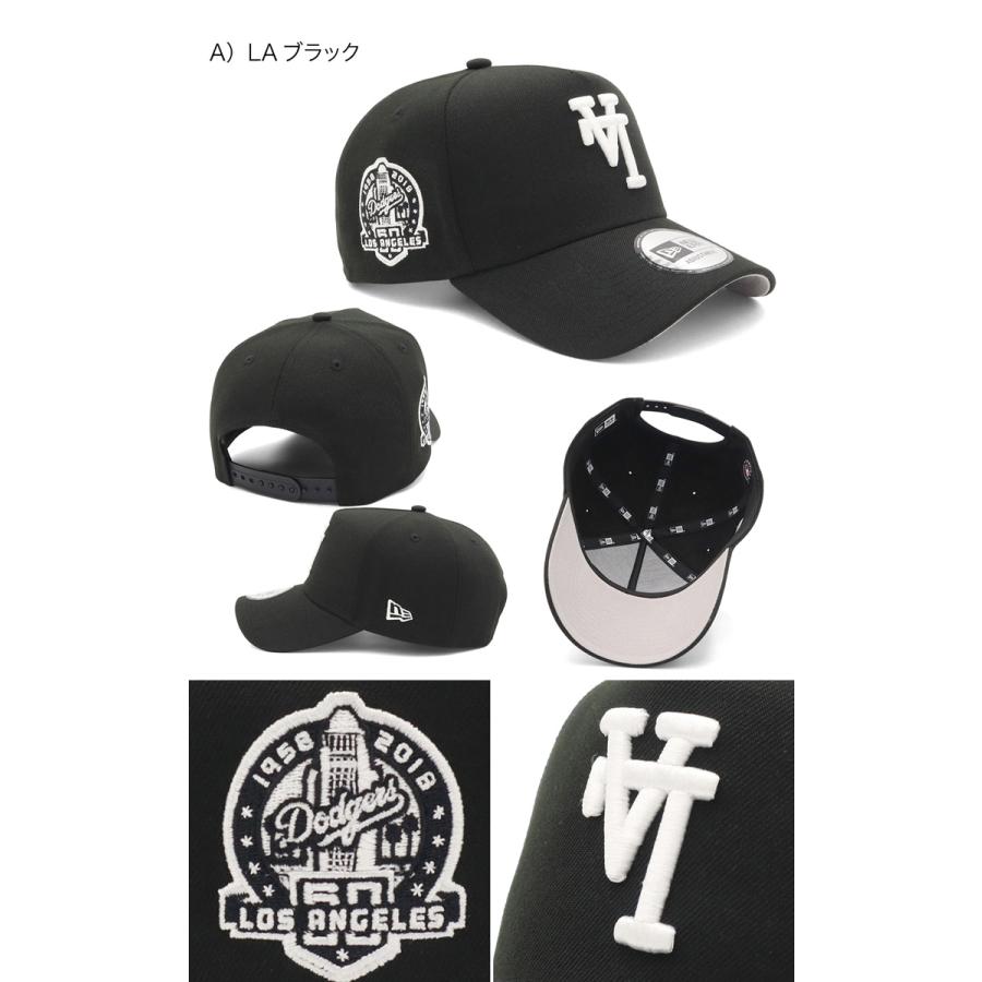 LA THE CAP Newera ブラック　新品未使用　ロサンゼルス Amazon | 【海外限定】 ニューエラ USA 9FORTY A-FRAME LOS