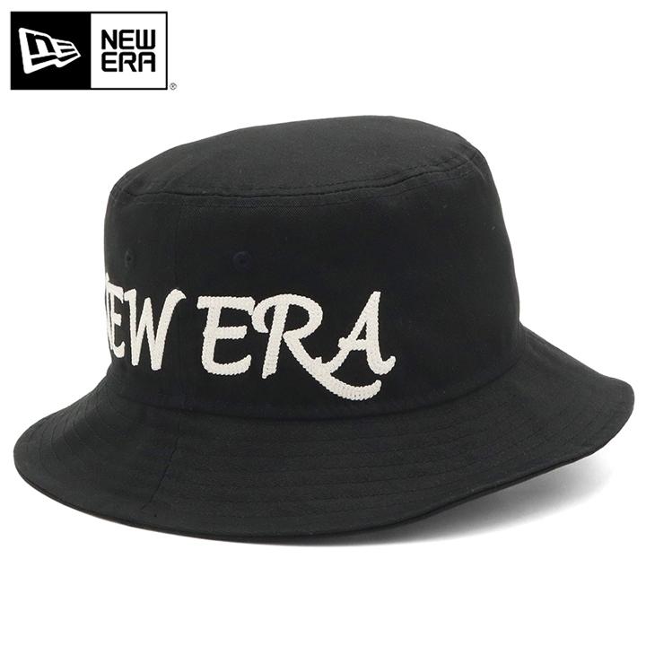 NEW ERA（ニューエラ） バケットハット コットン チェーンステッチ