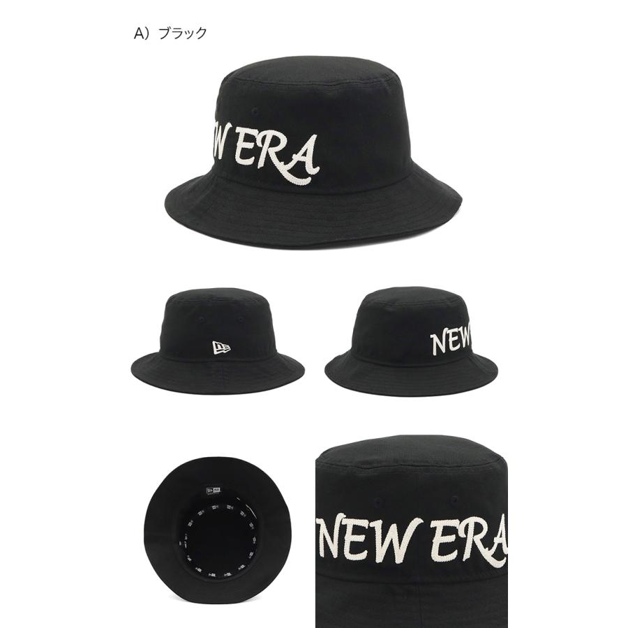 NEW ERA ニューエラ バケットハット コットン チェーンステッチ