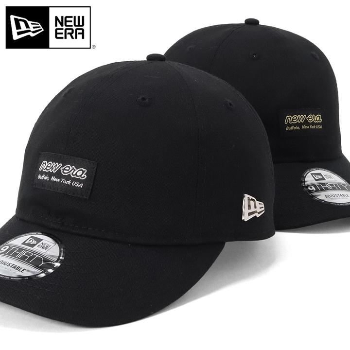 NEW ERA ニューエラ キャップ メタルフラッグロゴ コットン
