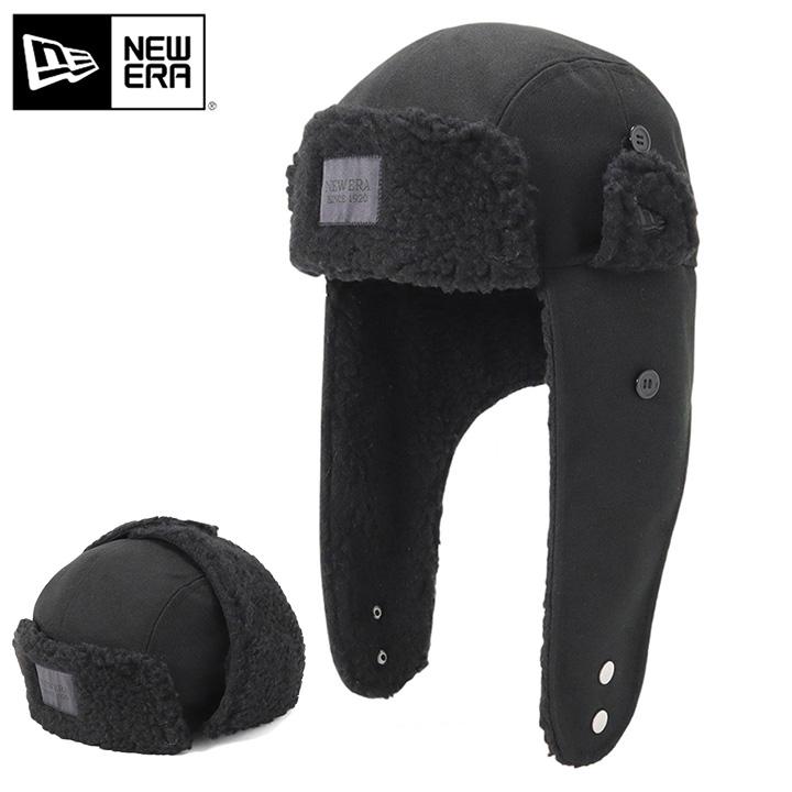 NEW ERA（ニューエラ） トラッパー ブラックパッチ ボア : ONSPOTZ