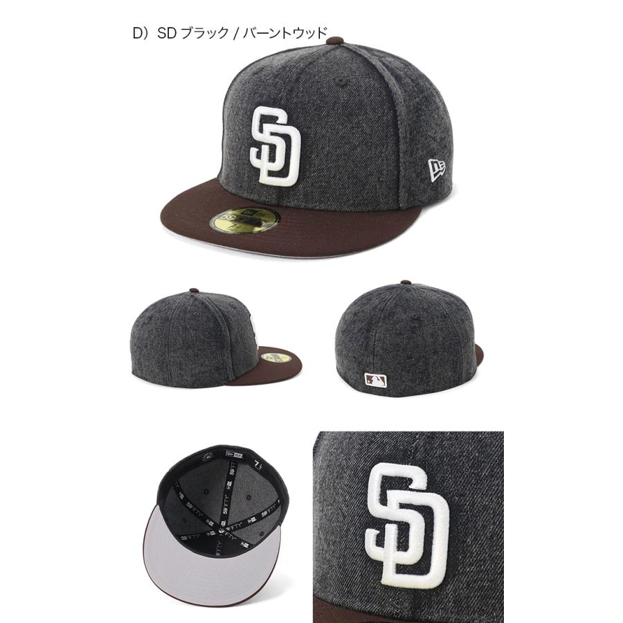 NEW ERA ニューエラキャップ 59FIFTY MLB デニム2トーン