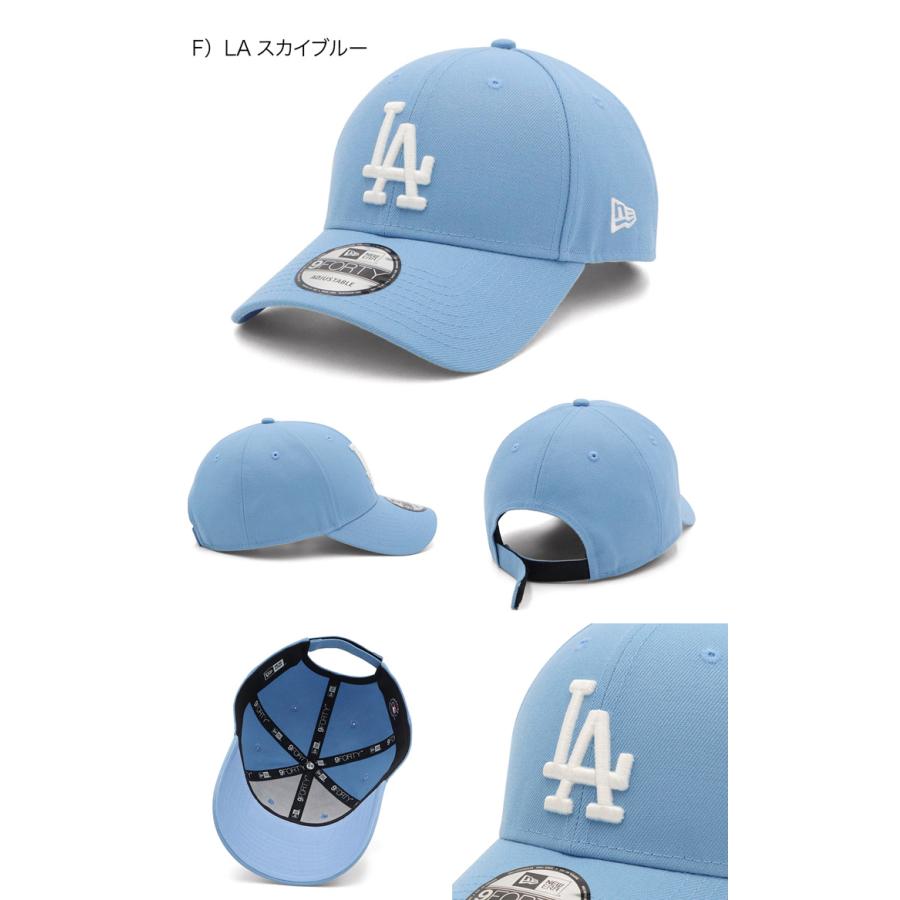 ニューエラ 9FORTY キャップ 帽子 メンズ レディース LA 白 青 限定 9FORTY ニューエラ キャップ NEW ERA メンズ レディース 帽子 NY