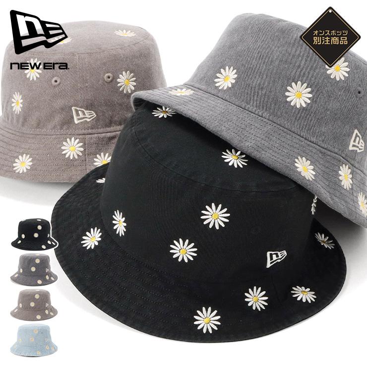 NEW ERA（ニューエラ） ニューエラキャップ BUCKET-01 花柄 ONSPOTZ