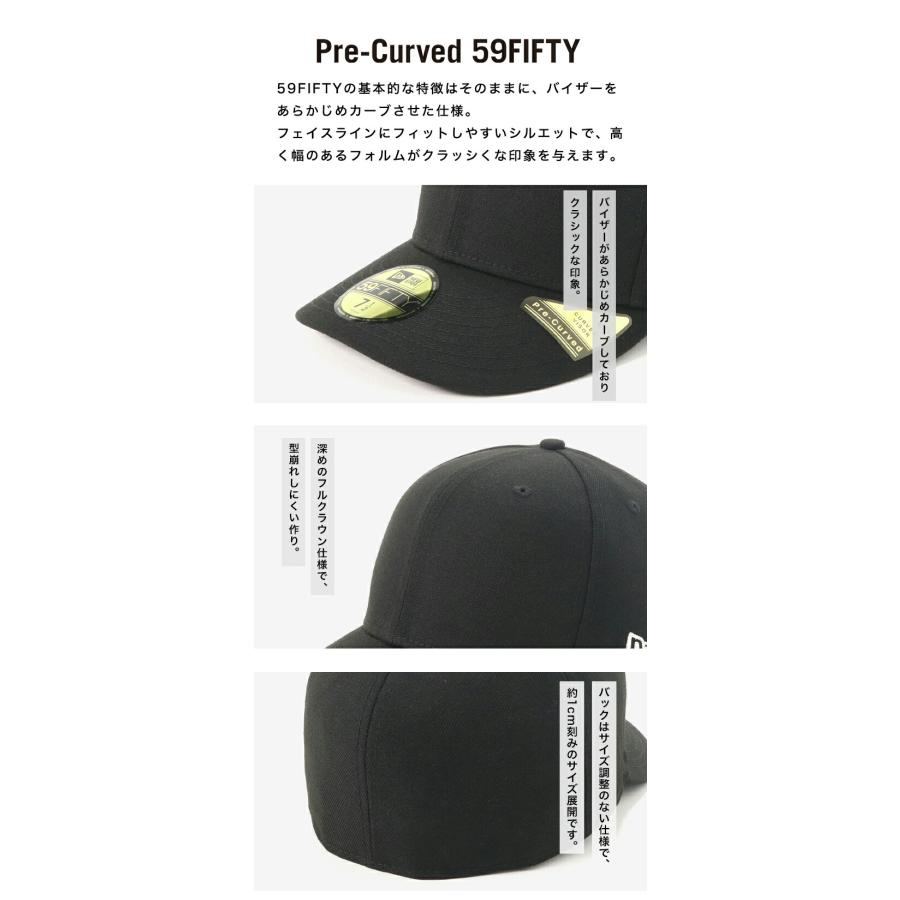NEW ERA（ニューエラ） ニューエラキャップ PRE-CURVED59FIFTY MLB