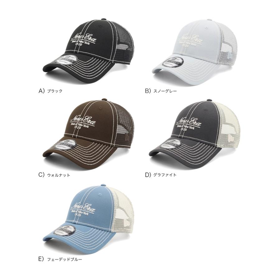 NEW ERA ニューエラ メッシュキャップ 9FORTY スクリプトロゴ