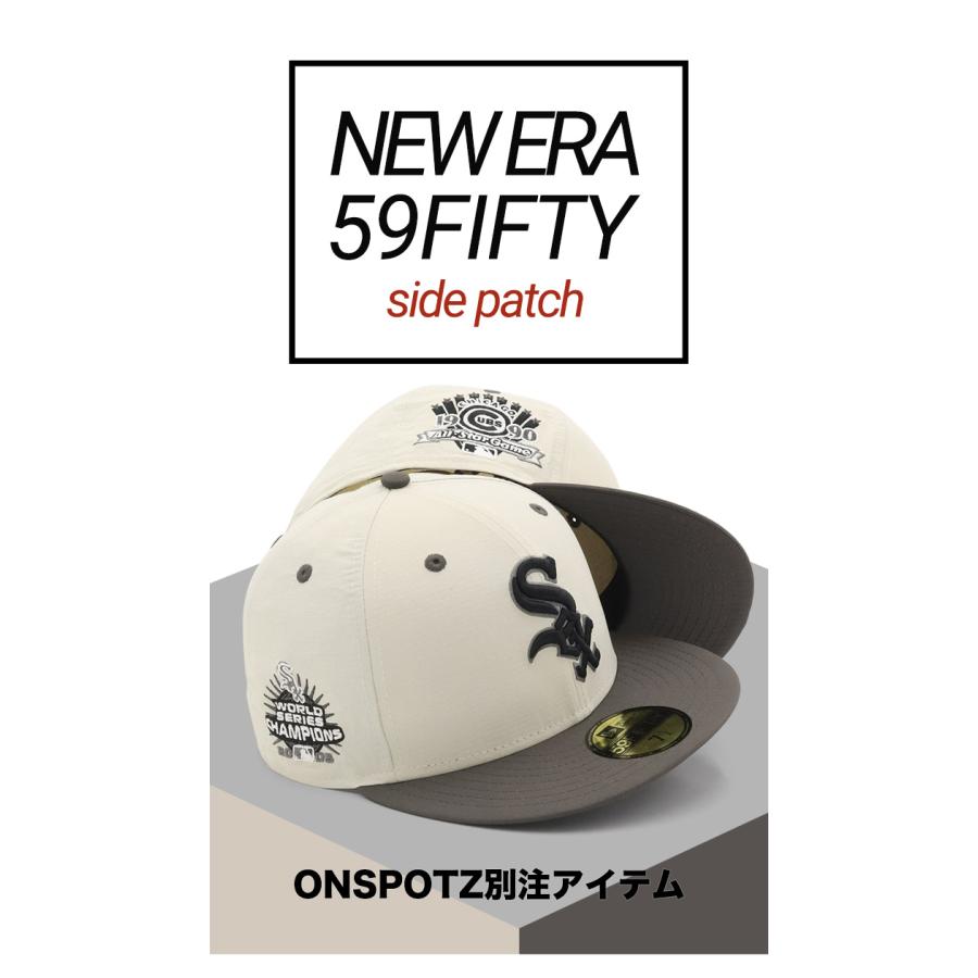 【新品・onspotz別注】59FIFTY SIDE PATCH LA NEW ERA（ニューエラ） キャップ 59FIFTYサイドパッチ ONSPOTZ別注