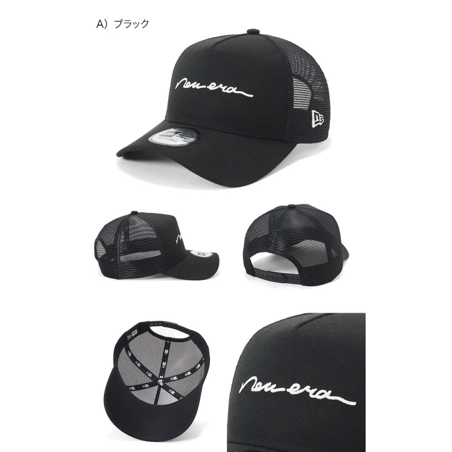 NEW ERA ニューエラメッシュキャップ 9FORTYA-FRAME 手書き風