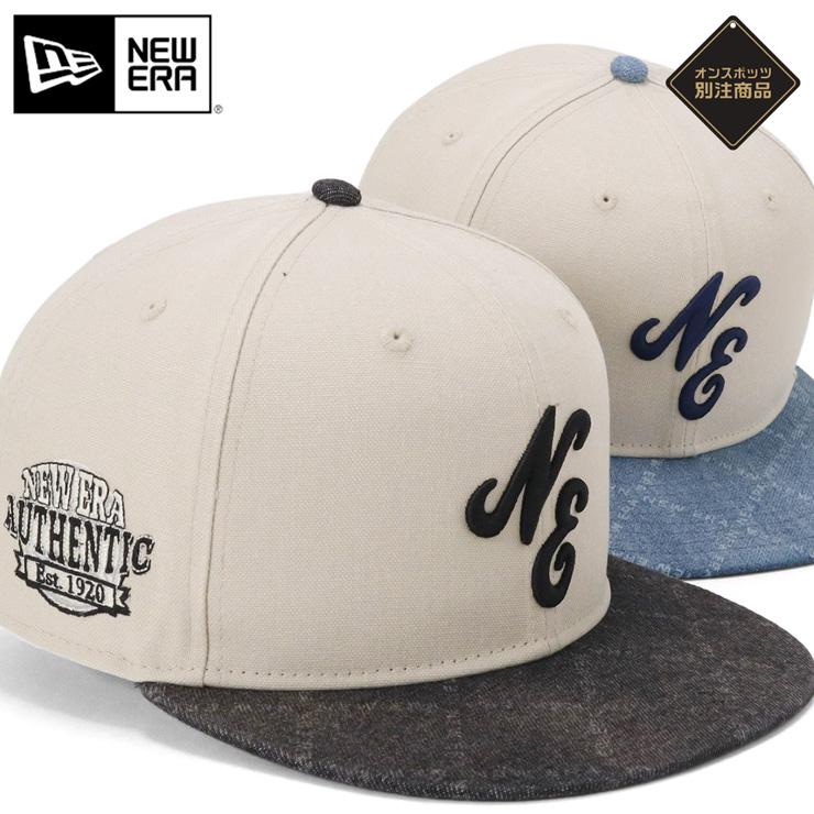 NEW ERA ニューエラキャップ 59FIFTY モノグラム柄 ONSPOTZ別注